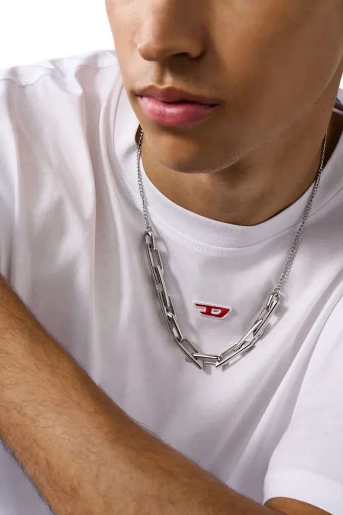 dx1578040 jewel Stainless Steel Chain Necklace