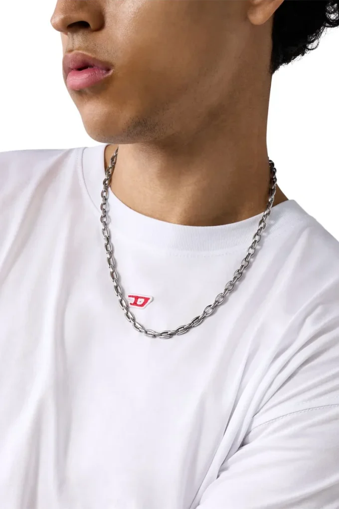 dx1582040 jewel Stainless Steel Chain Necklace