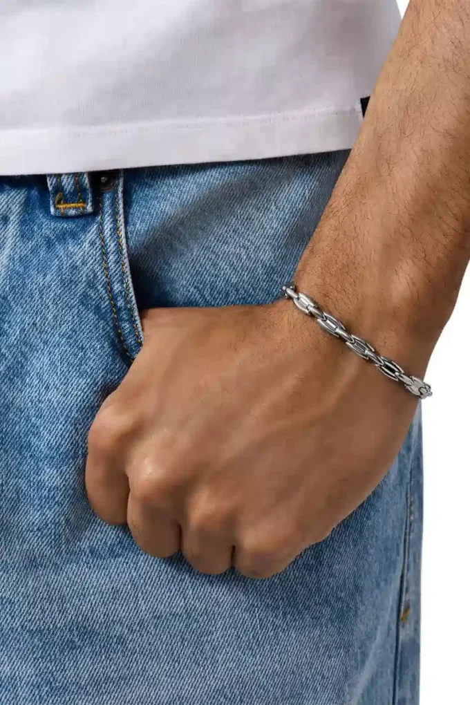 dx1583040 jewel Stainless Steel Chain Bracelet