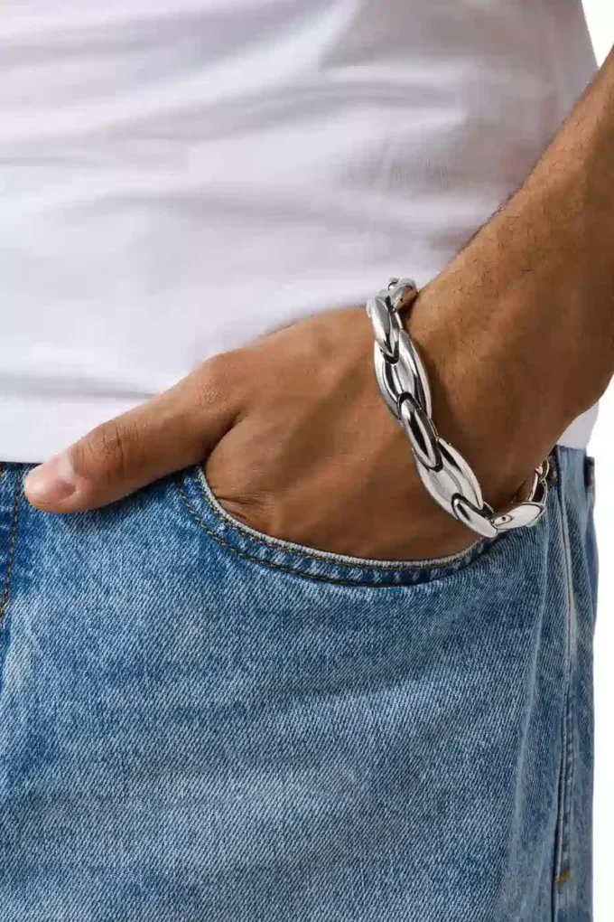 dx1585040 jewel Stainless Steel Chain Bracelet