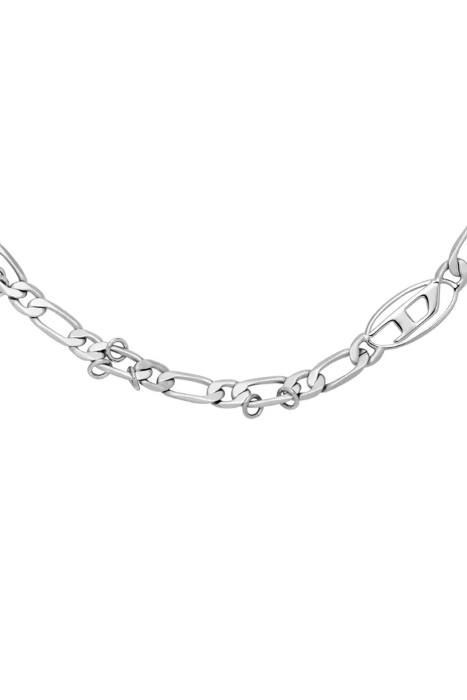 dx1600040 Stainless Steel and Brass Chain Necklace