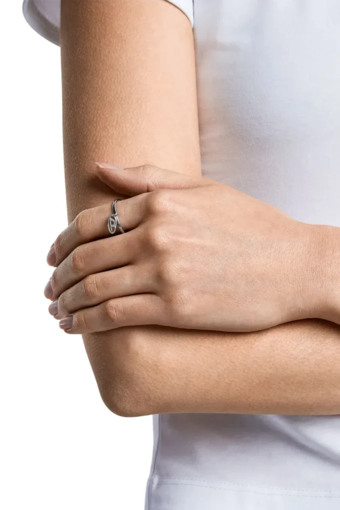 dx1603040 Stainless Steel Charm Ring
