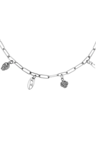 dx1605040 Stainless Steel Charm Necklace