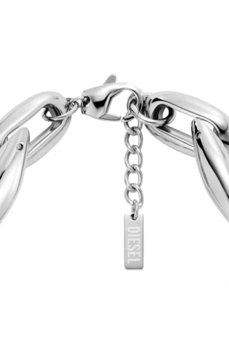dx1617040 Stainless Steel and Silicone Metamorph Chain Bracelet