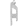 dx1624040 jewellery Stainless steel glitz pendant necklace