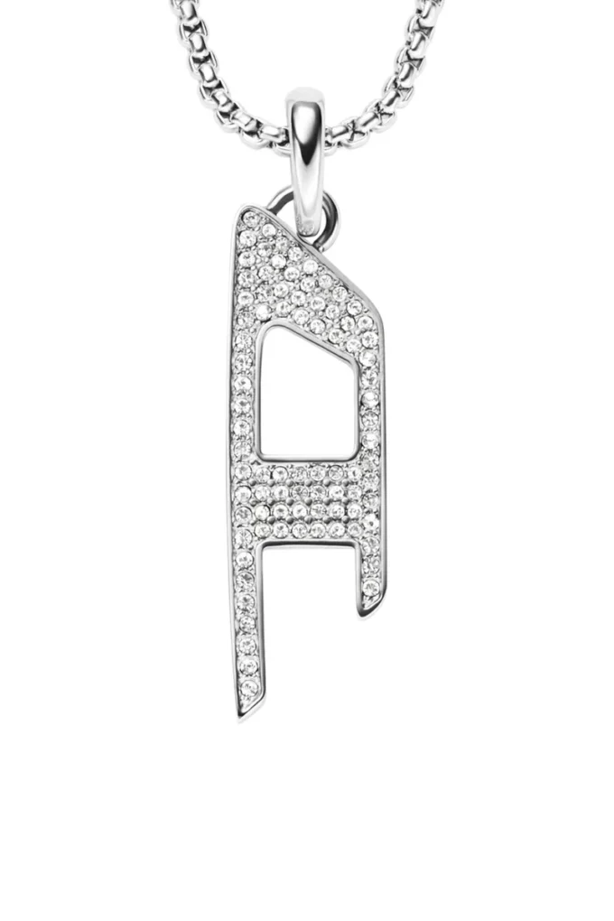 dx1624040 jewellery Stainless steel glitz pendant necklace