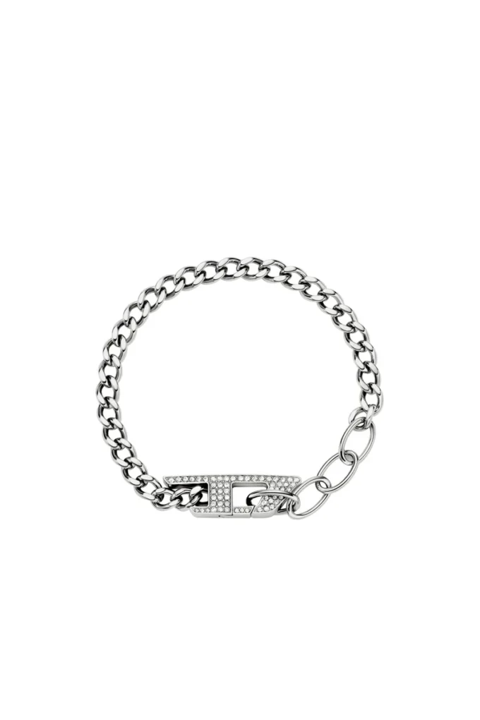 dx1627040 jewellery Stainless steel glitz chain bracelet