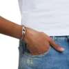 dx1627040 jewellery Stainless steel glitz chain bracelet