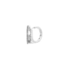 dx1628040 jewellery Stainless steel glitz hoop earring