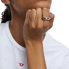 dx1629040 jewellery Stainless steel glitz signet ring