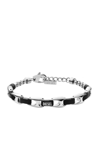 dx1634931 jewellery Two-tone stainless steel chain bracelet