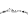 dx1634931 jewellery Two-tone stainless steel chain bracelet