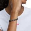 dx1634931 jewellery Two-tone stainless steel chain bracelet