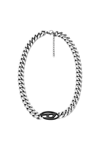 dx1635931 jewellery Two-tone stainless steel chain necklace