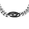 dx1635931 jewellery Two-tone stainless steel chain necklace