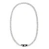 dx1636931 jewellery Two-tone stainless steel chain necklace