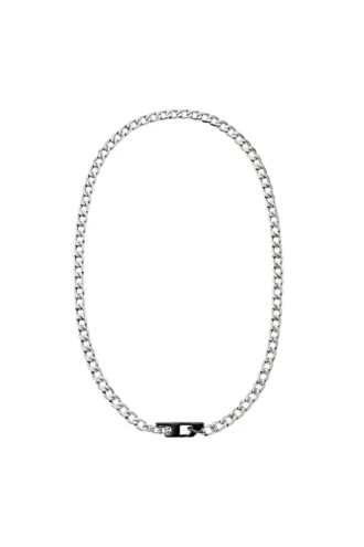 dx1636931 jewellery Two-tone stainless steel chain necklace