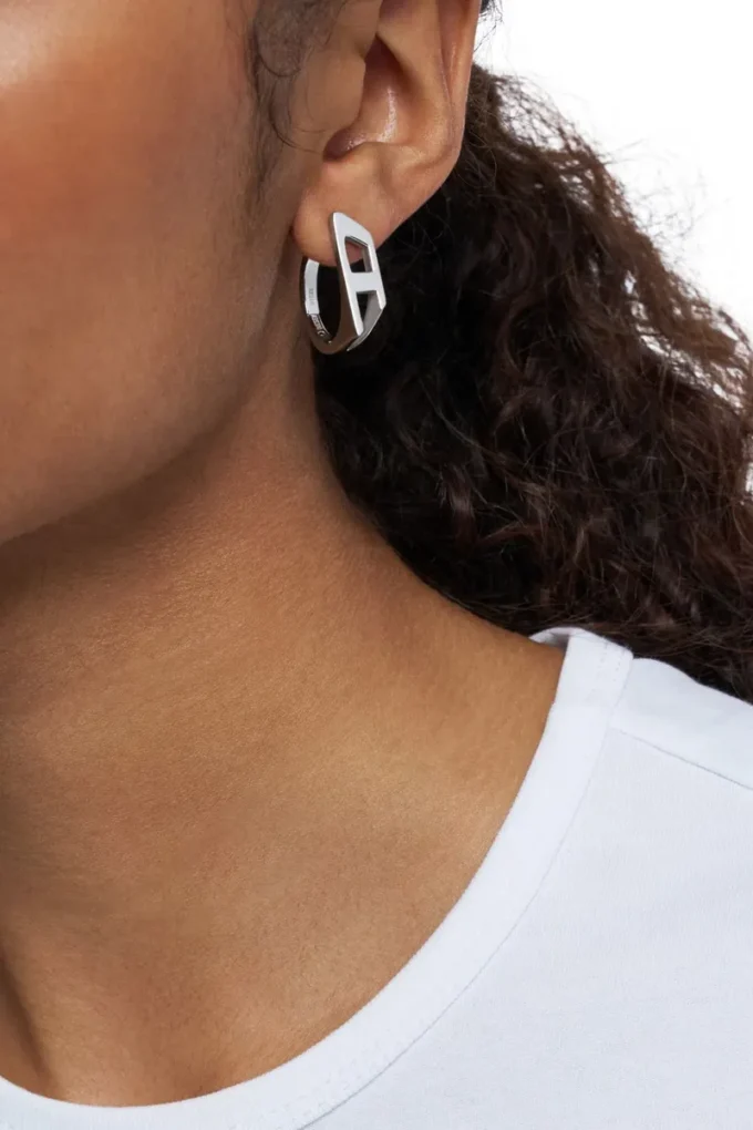 dx1637040 jewellery Stainless steel hoop earring