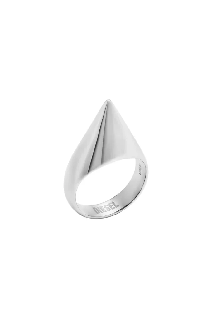 dx1641040 jewellery Stainless steel spike band ring