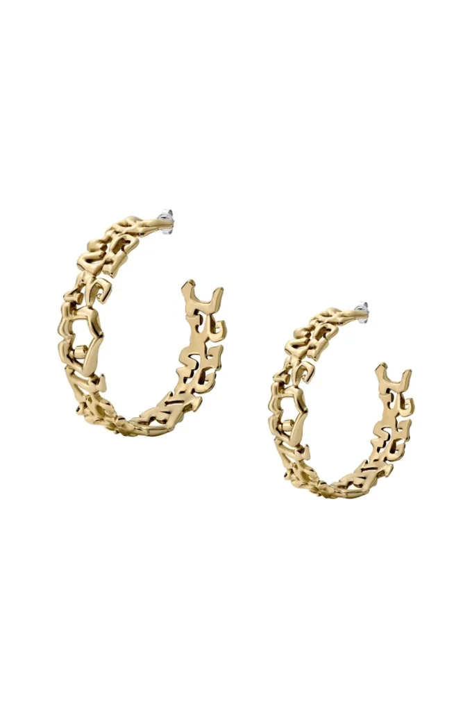 dx1656710 jewellery Stainless steel hoop earrings