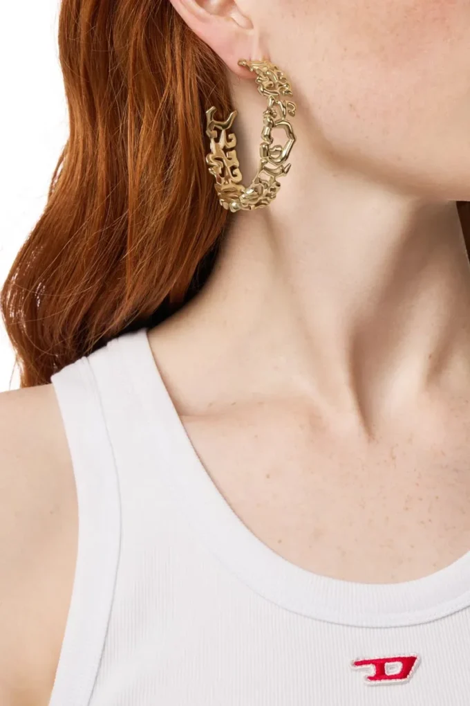 dx1656710 jewellery Stainless steel hoop earrings