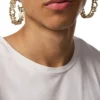 dx1656710 jewellery Stainless steel hoop earrings