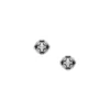 dx1657931 jewellery Two-tone brass stud earrings