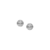 dx1658040 jewellery Silver-tone brass stud earrings