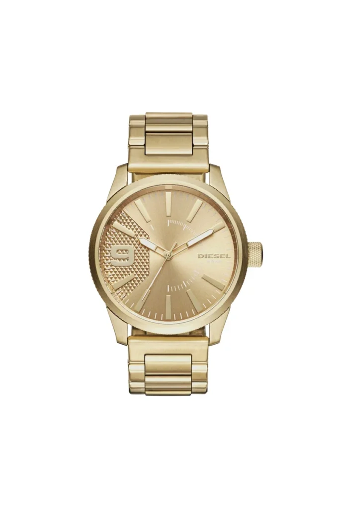 dz1761 Rasp gold multilink strap watch, 46 mm