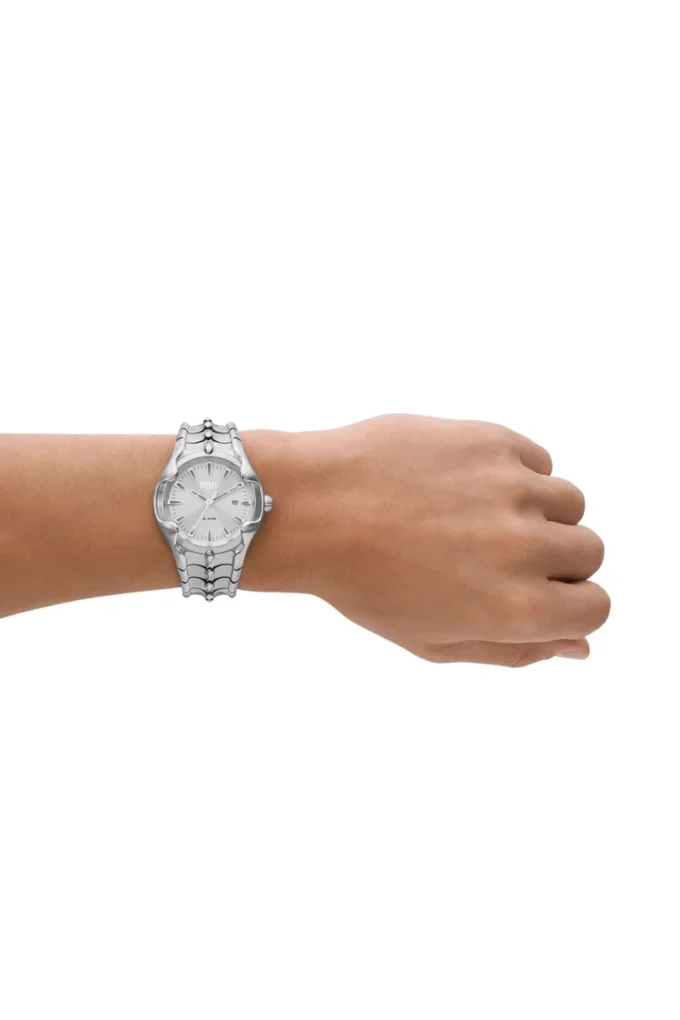 dz2185 Vert Three-Hand Date Stainless Steel Watch