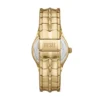dz2186 Vert Three-Hand Date Gold-Tone Stainless Steel Watch