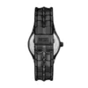 dz2187 Vert Three-Hand Date Black Stainless Steel Watch