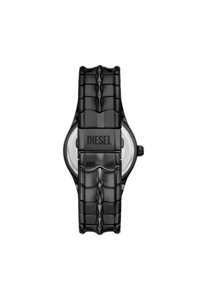 dz2187 Vert Three-Hand Date Black Stainless Steel Watch