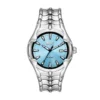 dz2200 Vert three-hand date stainless steel watch