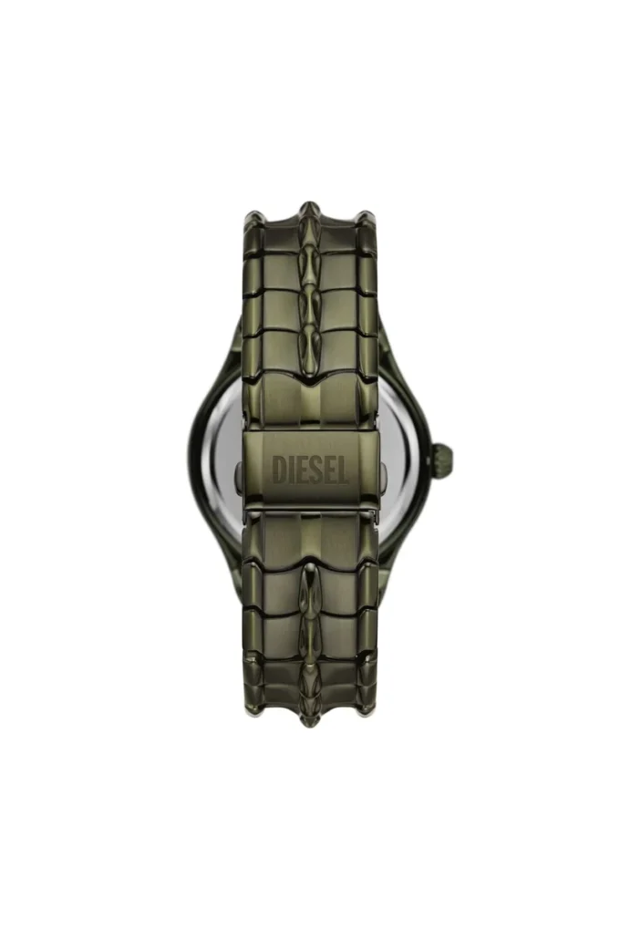 dz2221 watch Vert Three-Hand Date Green Stainless Steel Watch