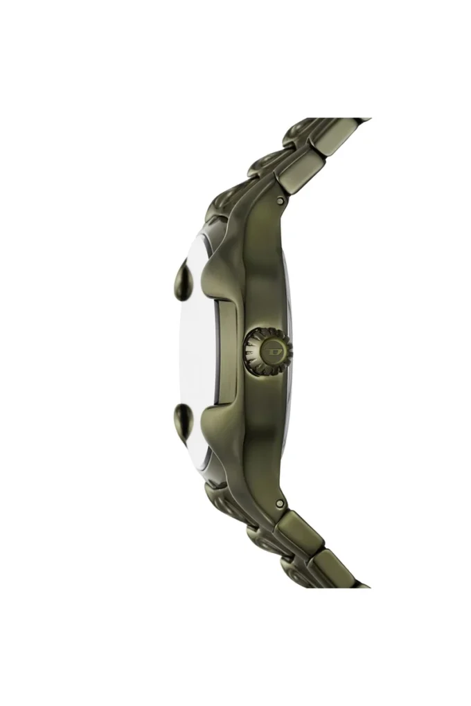 dz2221 watch Vert Three-Hand Date Green Stainless Steel Watch