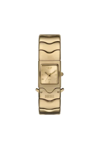 dz2223 Diesel Closer Three-Hand Gold-Tone Stainless Steel Watch