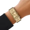 dz2223 Diesel Closer Three-Hand Gold-Tone Stainless Steel Watch