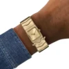 dz2223 Diesel Closer Three-Hand Gold-Tone Stainless Steel Watch
