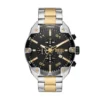 dz4627 Spiked Stainless Steel Watch
