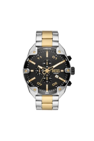 dz4627 Spiked Stainless Steel Watch