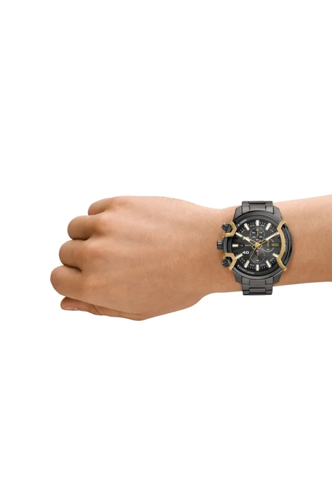 dz4668 Griffed Two-Tone Stainless Steel Watch