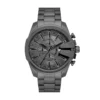 dz4676 Diesel Mega Chief Slim Chronograph Gray Stainless Steel Watch