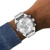 dz4677 Diesel Spiked Chronograph Stainless Steel Watch