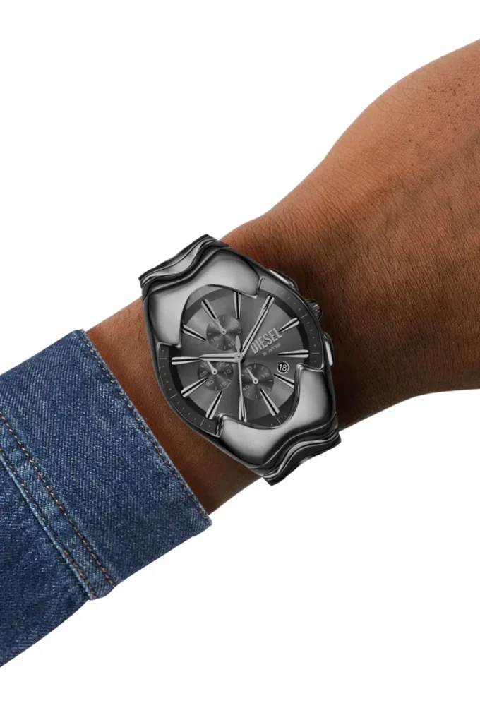 dz4682 Diesel Mercurial Chronograph Gray Stainless Steel Watch