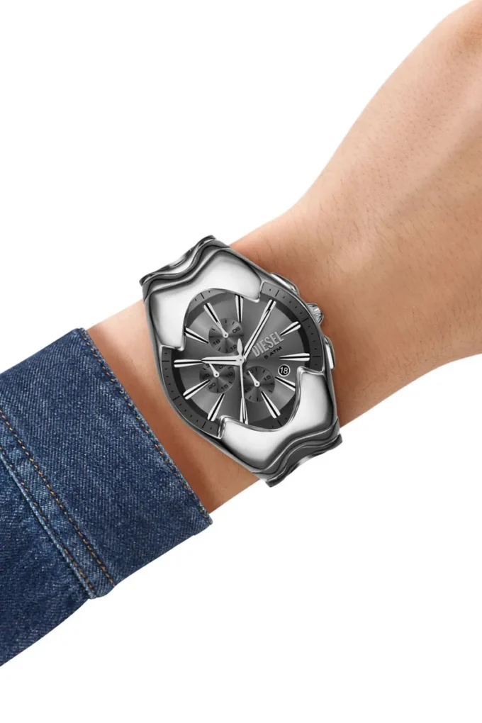 dz4683 Diesel Mercurial Chronograph Stainless Steel Watch