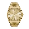 dz4695 watch D-Curve gold-tone stainless steel watch