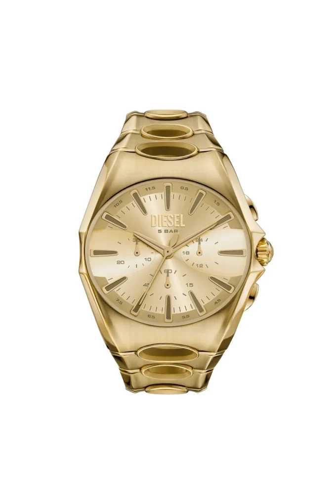 dz4695 watch D-Curve gold-tone stainless steel watch