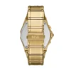 dz4695 watch D-Curve gold-tone stainless steel watch