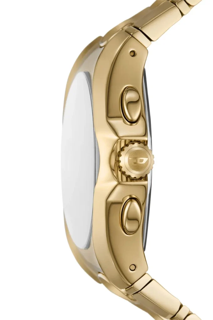 dz4695 watch D-Curve gold-tone stainless steel watch